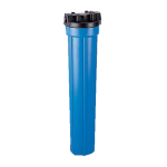 محفظه (هوزینگ) آبی SLIM به طول 20 اینچ با درپوش
